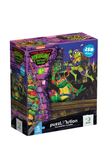 Puzzle 250 el. MNT. Donatello and Michelangelo Dodo