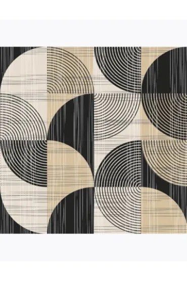 Serwetka papierowa 3warstwowa 33x33 Geometry be� op20szt POL-MAK SDOG044501 20 szt.