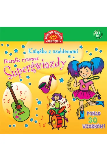 Ksi��ka z szablonami. Potrafi� rysowa�. Supergwiazdy