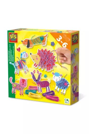 Zestaw do ozdabiania i owijania zwierz�t w��czk� Ses Creative