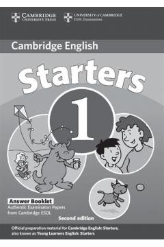 Cambridge Young Learners English Tests Starters 1 Answers Booklet