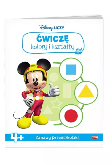 Disney Uczy. Miki i Ra�ni Rajdowcy. �wicz� kolory i kszta�ty