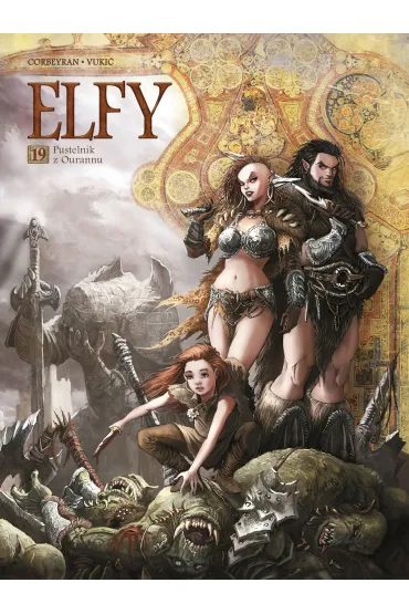 �wiat Akwilonu. Elfy. Pustelnik z Ourannu. Tom 19 - Eric Corbeyran, Bojan Vuki�