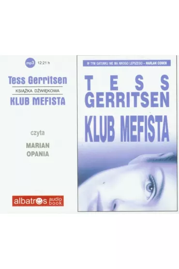 Audiobook Klub Mefista CD - Tess Gerritsen