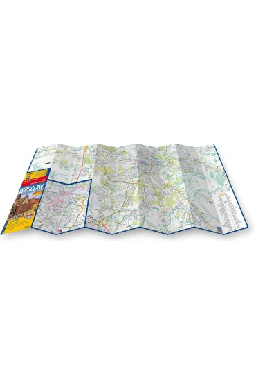 Wroc�aw plan miasta 1:22 500 laminat 2026