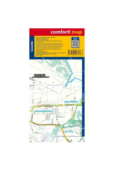 Wroc�aw plan miasta 1:22 500 laminat 2026