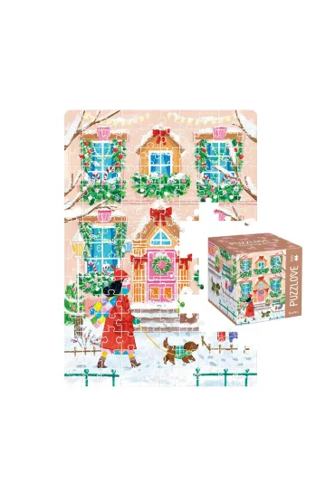 Puzzle Puzzlove CzuCzu 150 el. Zimowy spacer Bright Junior Media