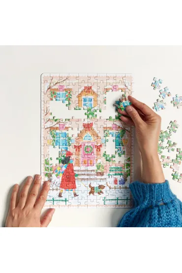 Puzzle Puzzlove CzuCzu 150 el. Zimowy spacer Bright Junior Media