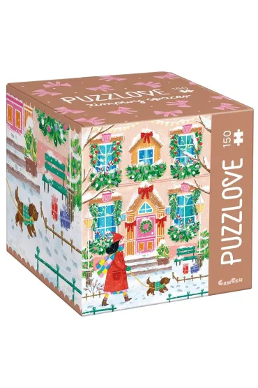 Puzzle Puzzlove CzuCzu 150 el. Zimowy spacer Bright Junior Media
