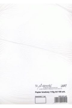 St. Majewski Papier kredowany do prac dyplomowych A4 100 kartek