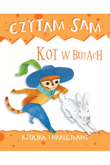 Czytam sam Kot w butach Ksi��ka z naklejkami - Roberta Zilio