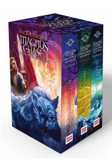 Pakiet Magnus Chase i bogowie Asgardu. Tomy 1-3: Miecz lata, M�ot Thora, Statek umar�ych - Rick Riordan