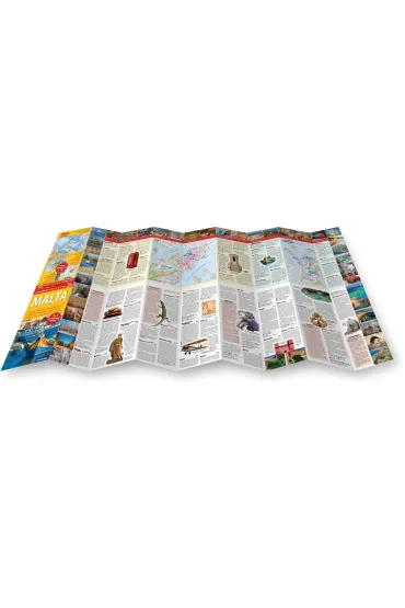 Malta laminowany map&guide XL 2w1 przewodnik i mapa