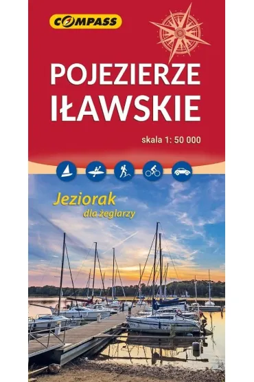 Pojezierze I�awskie. Mapa turystyczna  w skali 1:50 000