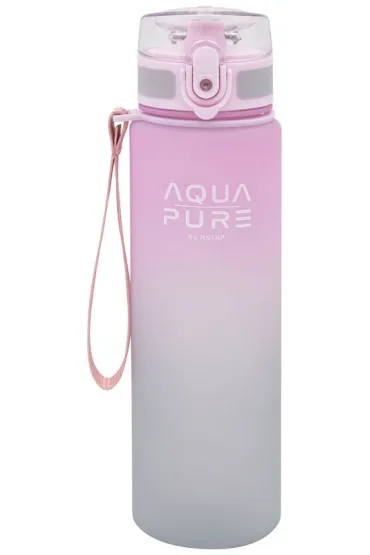 Bidon Aqua Pure pink/grey 600ml ASTRA