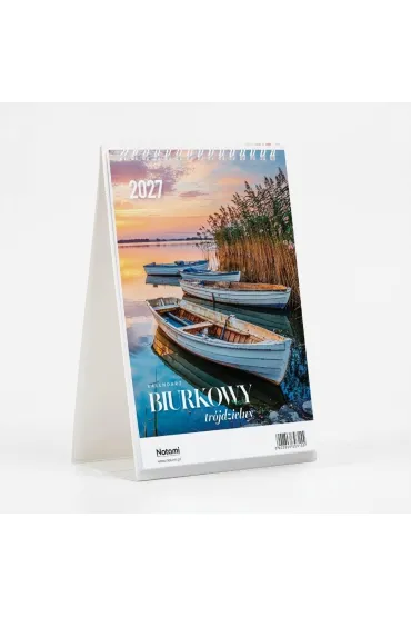 Kalendarz 2027 Biurkowy Tr�jdzielny