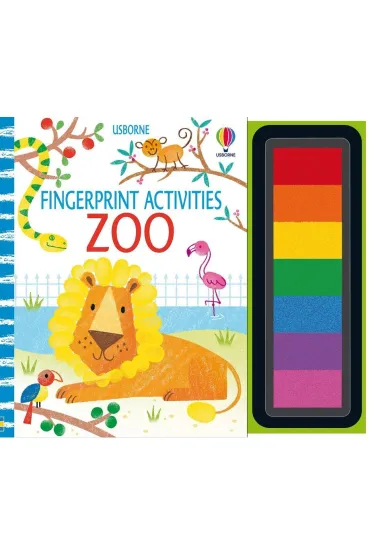 Zoo. Fingerprint activities  wer. angielska - Fiona Watt, Candice Whatmore