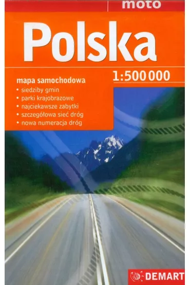 POLSKA MAPA SAM.1:500 TYS-DEMART