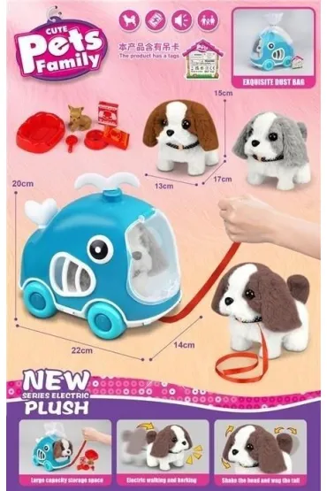 Piesek interaktywny Cute Pets Family Merkpol
