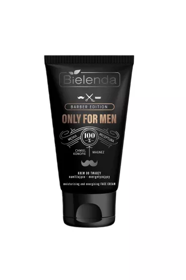 Bielenda Barber Edition Only For Men krem do twarzy nawilajco energetyzujcy dla mczyzn 50 ml