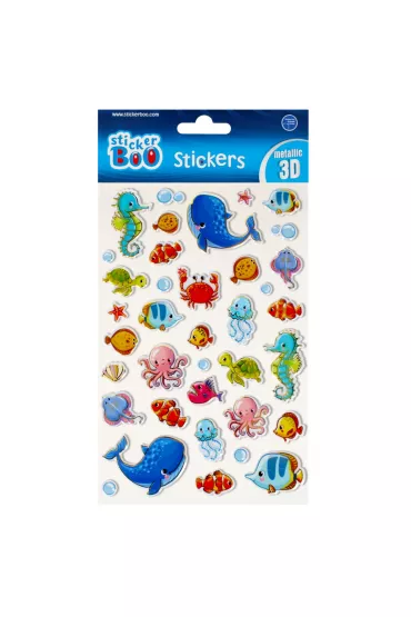 Sticker Boo Naklejki Rybki