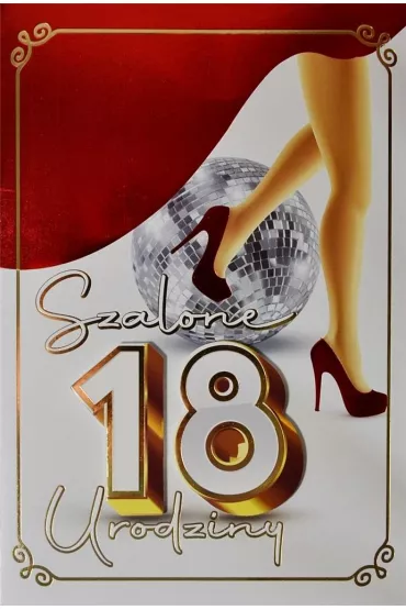 Yeku Karnet Urodziny 18