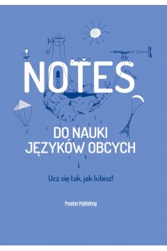 Preston Publishing Notes do nauki jzykw obcych niebieski