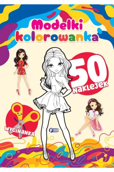 Modelki. Kolorowanka