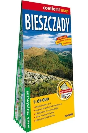 Comfort! map Bieszczady 1:65 000