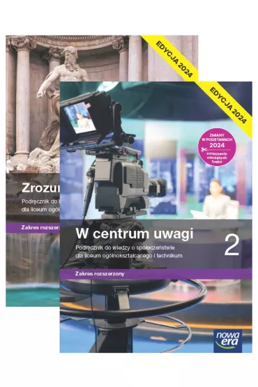 Pakiet podr�cznik�w: Zrozumie� przesz�o��, W centrum uwagi. Zakres rozszerzony. Liceum i technikum. Klasa 2. Edycja 2024 - Arkadiusz Janicki, Pawe� Klint, S�awomir Drelich, Ewa Martinek