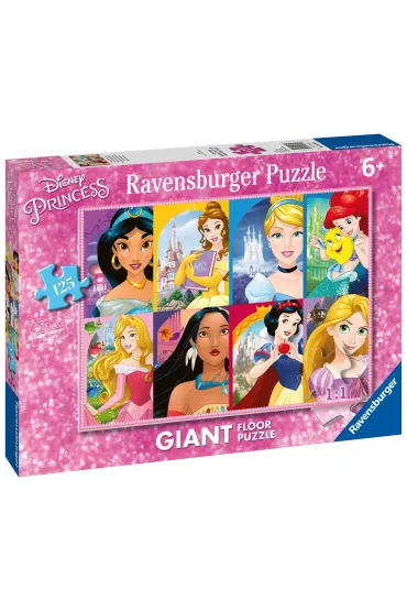 Puzzle 125 el. Disney Princess Giant Ravensburger
