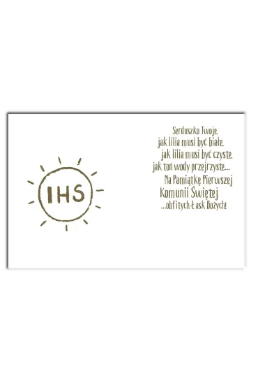 Henry Karnet B6 Komunia - Ch�opiec