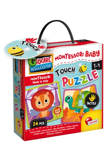 Montessori Baby. Touch puzzle Lisciani