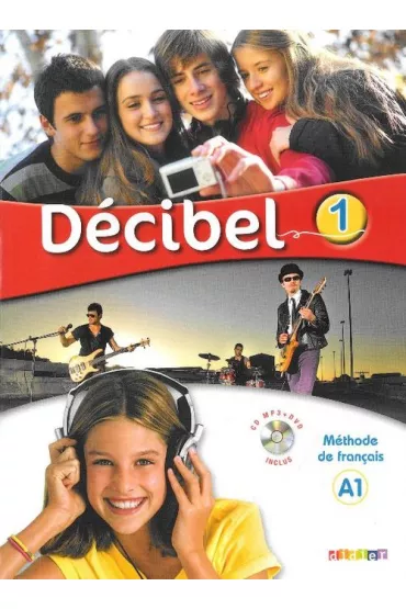 Decibel 1 podr�cznik + CD MP3+ p�yta DVD - Michèle Butzbach