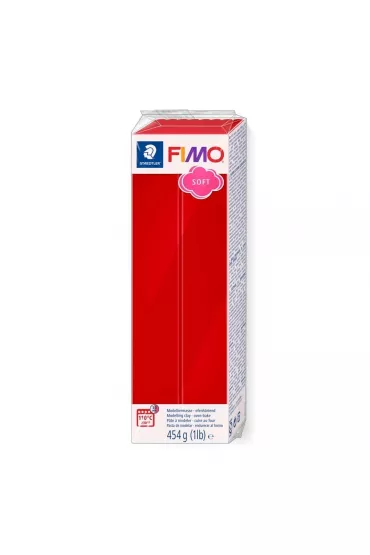 Staedtler Masa termoutwardzalna Fimo 454g czerwony �wi�tecz.