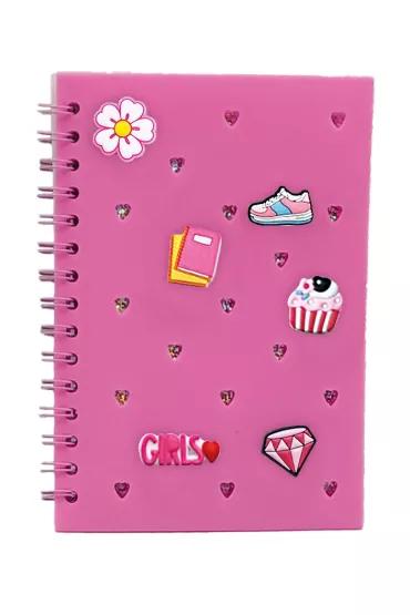 Stnux Notes A5/80K z wpinkami r�owy
