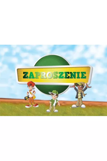 Trend Zaproszenie dzieci�ce 10 szt.