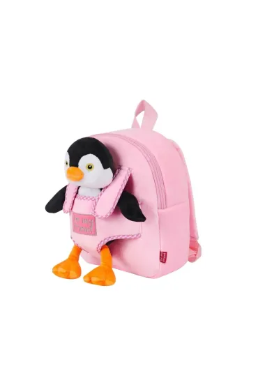 Plecak z maskotk� - Pingwin Peggie