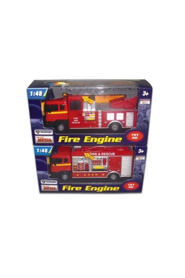 Stra� Po�arna Scania �wiat�o d�wi�k 1:48 * Teama - Zabawka
