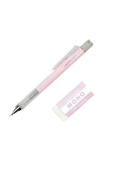 Tombow O��wek automatyczny Mono Graph pastel + gumka 0.5mm