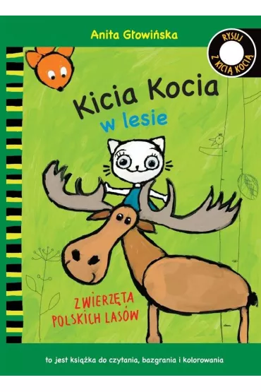 Kicia Kocia w lesie. Kolorowanka - Anita G�owi�ska