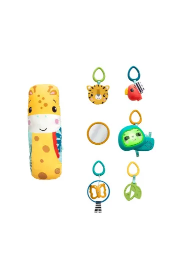 Fisher-Price. Mata edukacyjna 3w1 Las tropikalny HJW08 Mattel