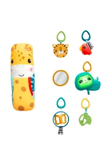Fisher-Price. Mata edukacyjna 3w1 Las tropikalny HJW08 Mattel
