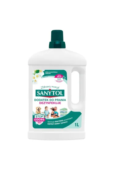 Sanytol Dezynfekuj�cy dodatek do prania o zapachu bia�ych kwiat�w 1 l
