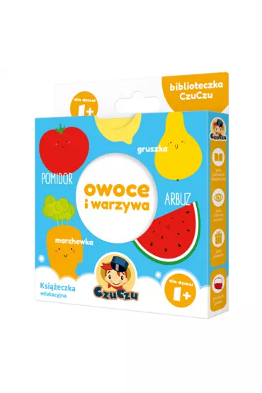 Biblioteczka CzuCzu Owoce i Warzywa 1+