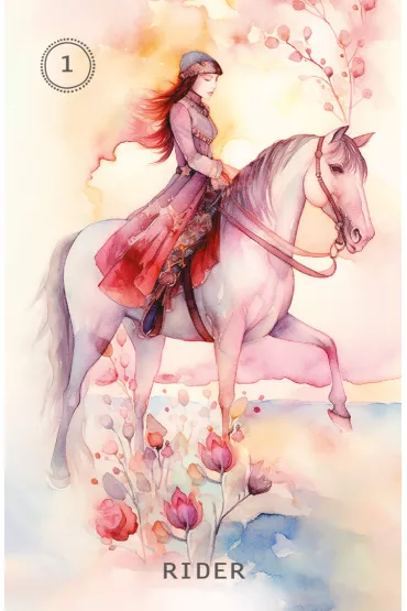 Sweet Blossom Lenormand, karty - Irene  Captijn