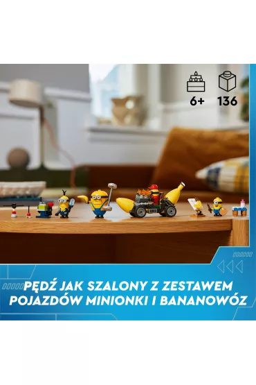LEGO Despicable Me Minionki i bananow�z 75580