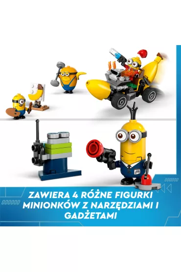 LEGO Despicable Me Minionki i bananow�z 75580