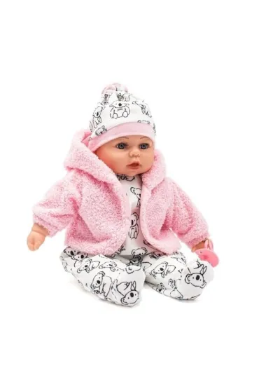 Lalka Michalinka m�wi�ca i �piewaj�ca 46cm Baby Mix