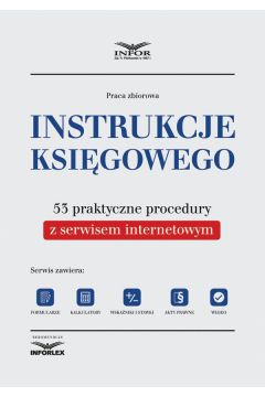 eBook Instrukcje ksigowego. 53 praktyczne procedury z serwisem internetowym pdf